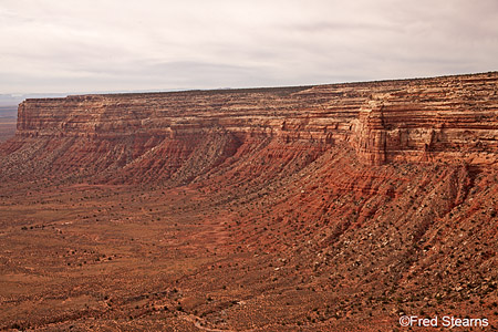 Canyon Rim Rec Area Moki Dugway Cliffs