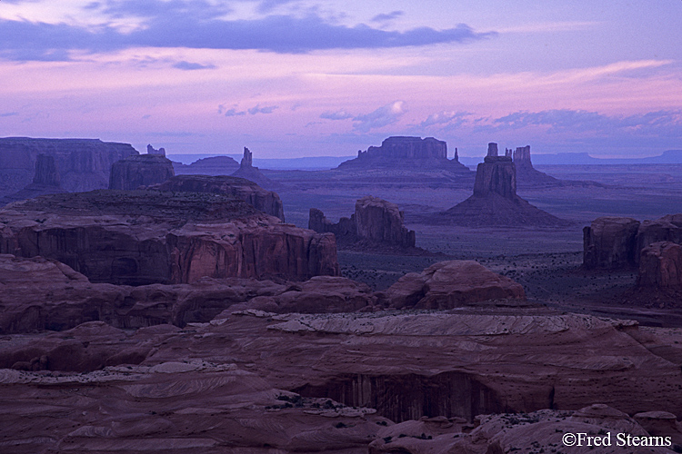 Monument Valley Hunts Mesa Sunrise