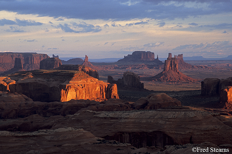 Monument Valley Hunts Mesa Sunrise