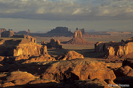 Monument Valley Hunts Mesa Sunrise