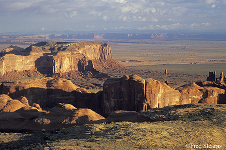 Monument Valley Hunts Mesa Sunrise