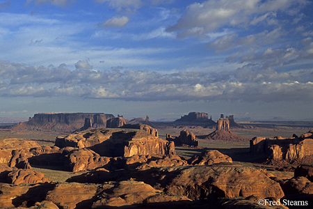 Monument Valley Hunts Mesa Sunrise