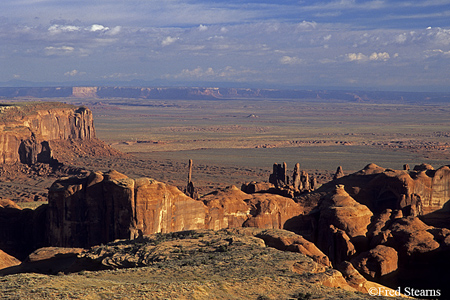 Monument Valley Hunts Mesa Sunrise