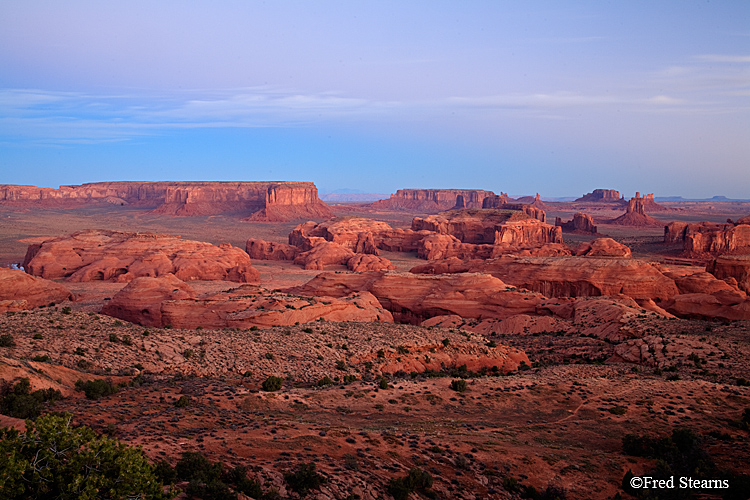 Monument Valley Hunts Mesa Sunrise