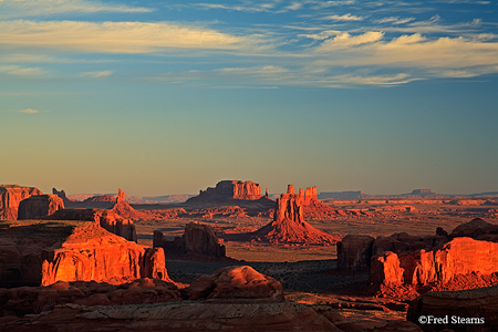 Monument Valley Hunts Mesa Sunrise