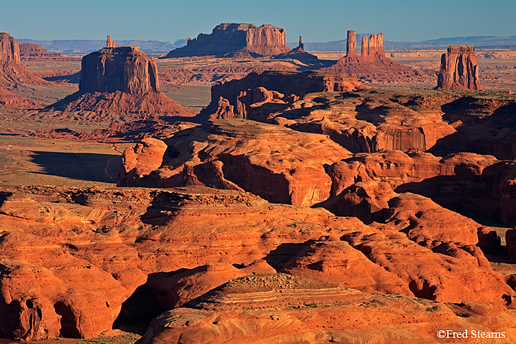 Monument Valley Hunts Mesa Sunrise