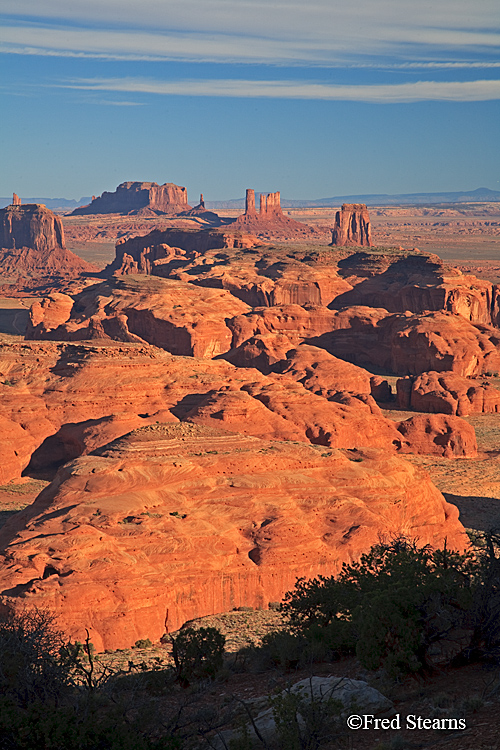 Monument Valley Hunts Mesa Sunrise