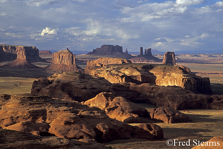 Monument Valley Hunts Mesa Sunset