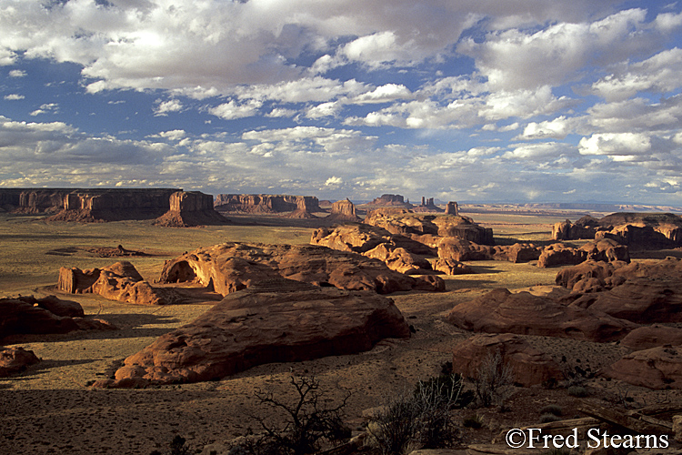 Monument Valley Hunts Mesa Sunset