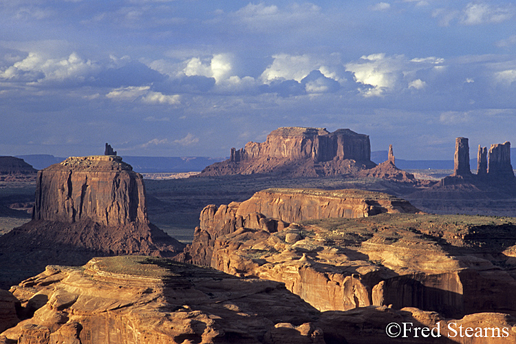 Monument Valley Hunts Mesa Sunset