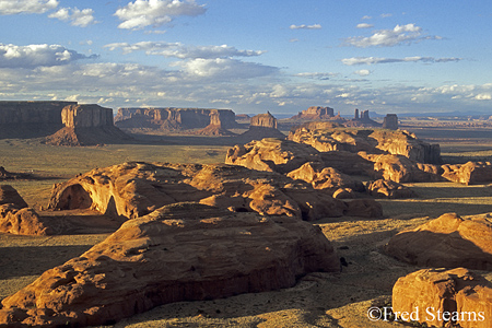 Monument Valley Hunts Mesa Sunset