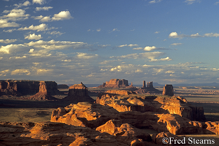 Monument Valley Hunts Mesa Sunset