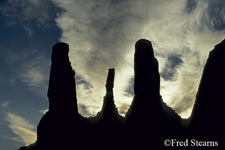 Monument Valley John Fords Point Sunset