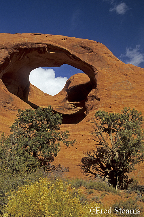 Monument Valley Spiderweb Arch