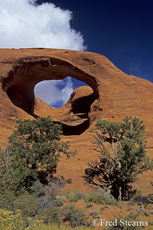 Monument Valley Spider Web Arch