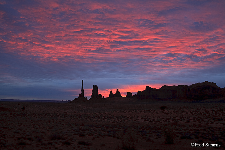 Monument Valley Raingod Mesa