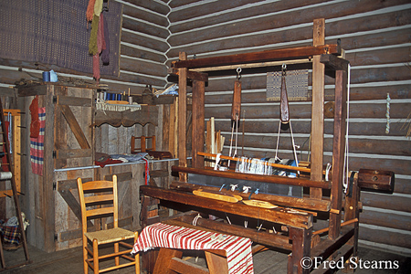 Fort Boonesborough - Cabin Interior - Loom