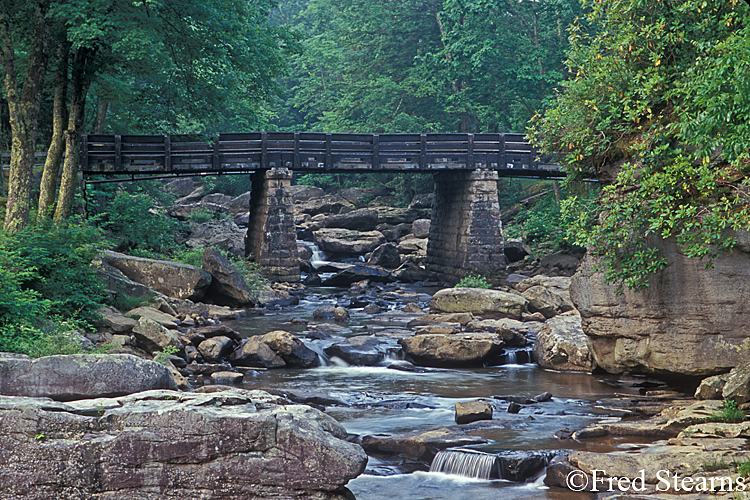 Babcock State Park Bridge Glade Creek